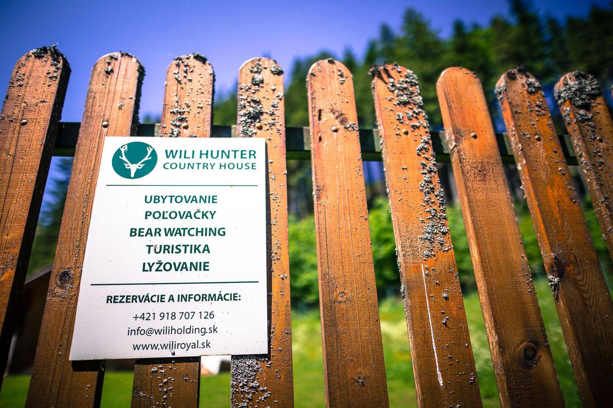 Wili Hunter Villa Dóval Kültér fotó